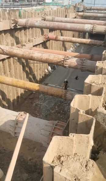 长治郊区管廊降水